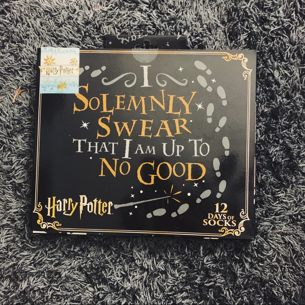 Unopened Harry Potter Sock Advent Calendar